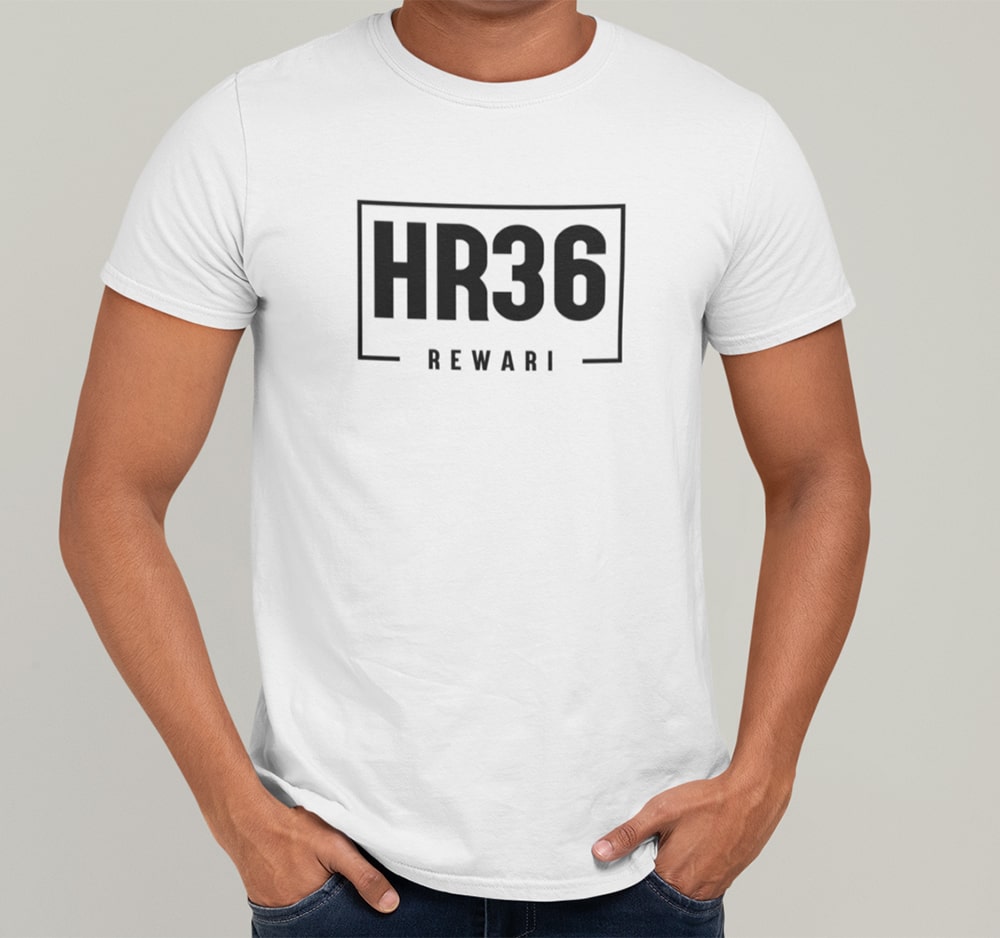 HR 36 Rewari Haryana RTO T Shirt