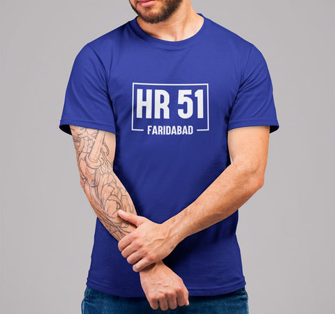 Faridabad HR 51 Haryana RTO T Shirt