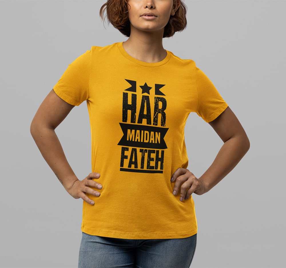 Har Maidaan Fateh - Women T Shirt