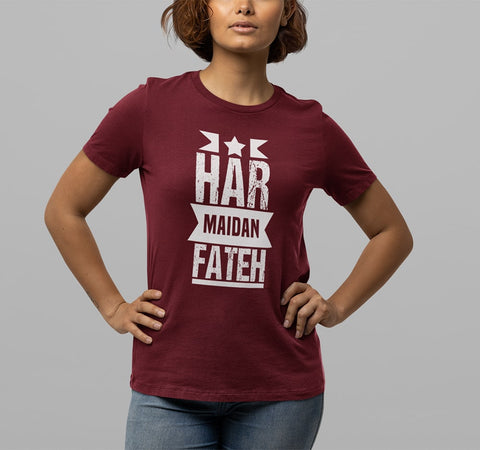 Har Maidaan Fateh - Women T Shirt