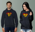 Super Kudi Super Munda Couple Hoodies