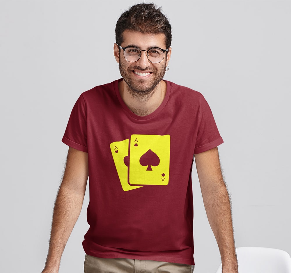 Hukam Poker - Men T Shirt