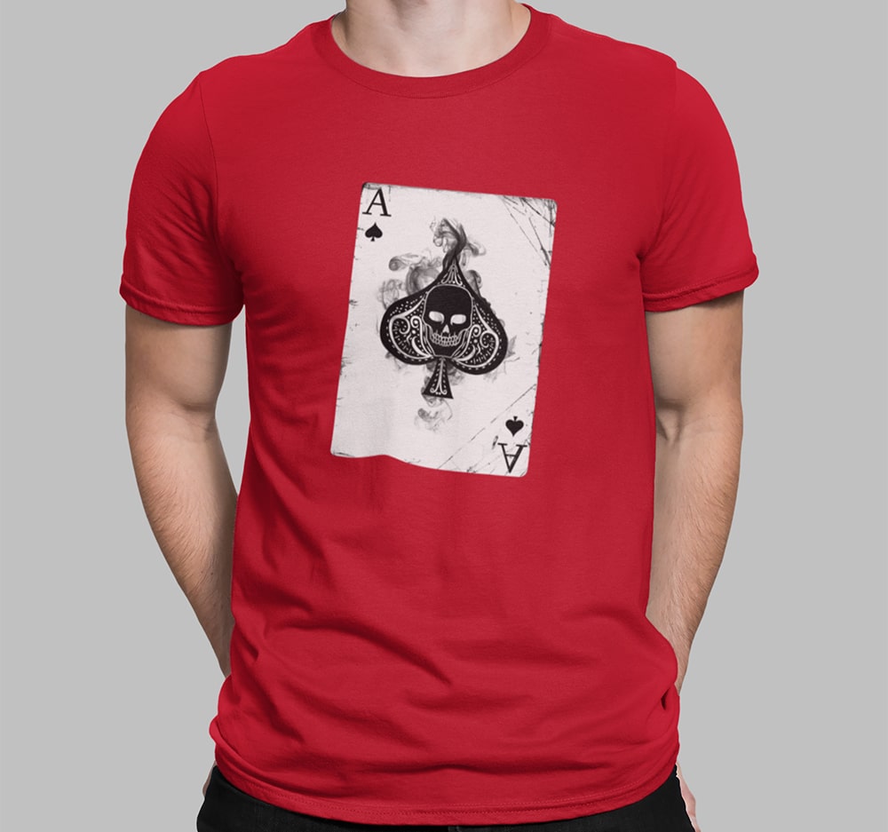 Hukam Spades Playing Card - Men T Shirt