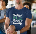 Hustle for Muscle Gym T Shirt
