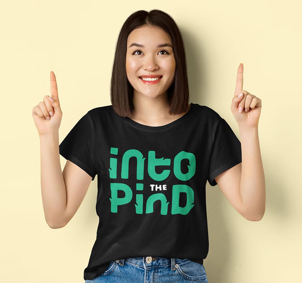 Into The Pind - Women Lycra Graphic T-Shirt