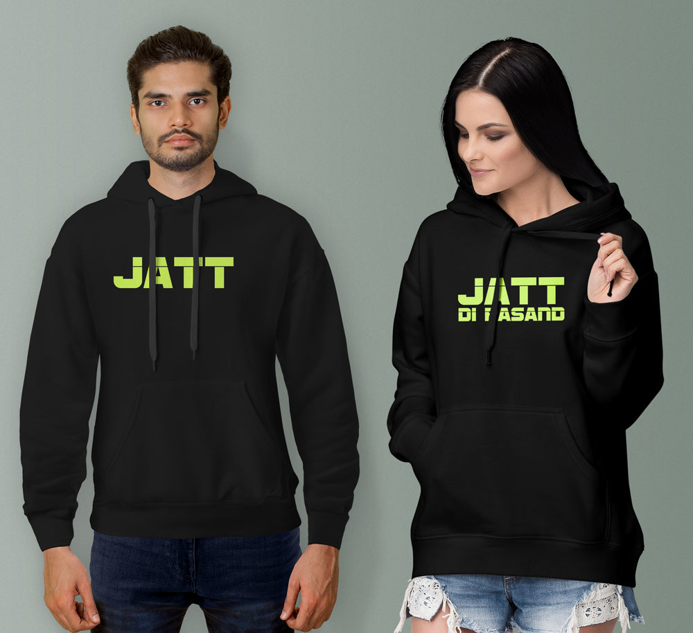 Jatt Jatt Di Pasand Couple Hoodies