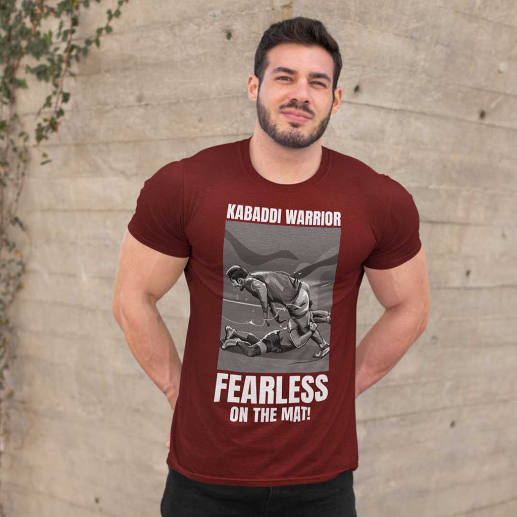 Kabaddi Warrior Fearless - Men T Shirt