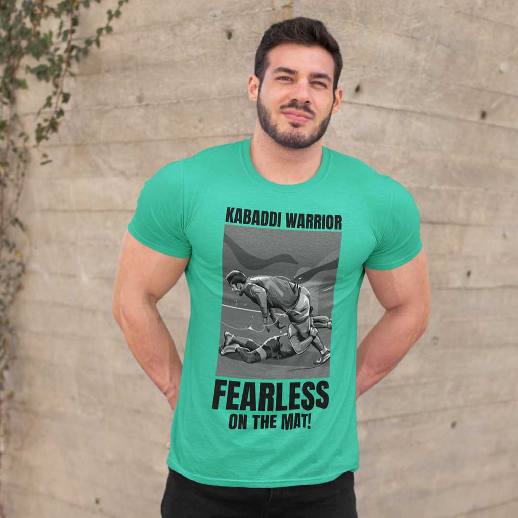 Kabaddi Warrior Fearless - Men T Shirt