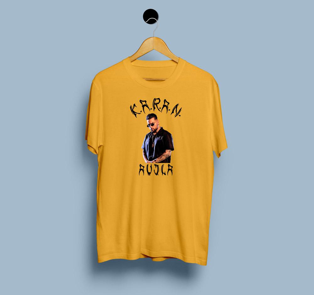 Buy Karan Aujla Punjabi Printed T Shirt Online For Men India – Punjabi Adda