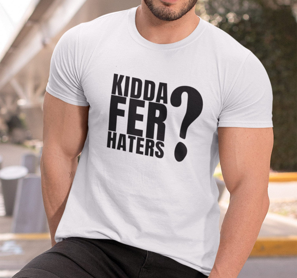 Kidda Fer Haters - Men Punjabi T Shirts