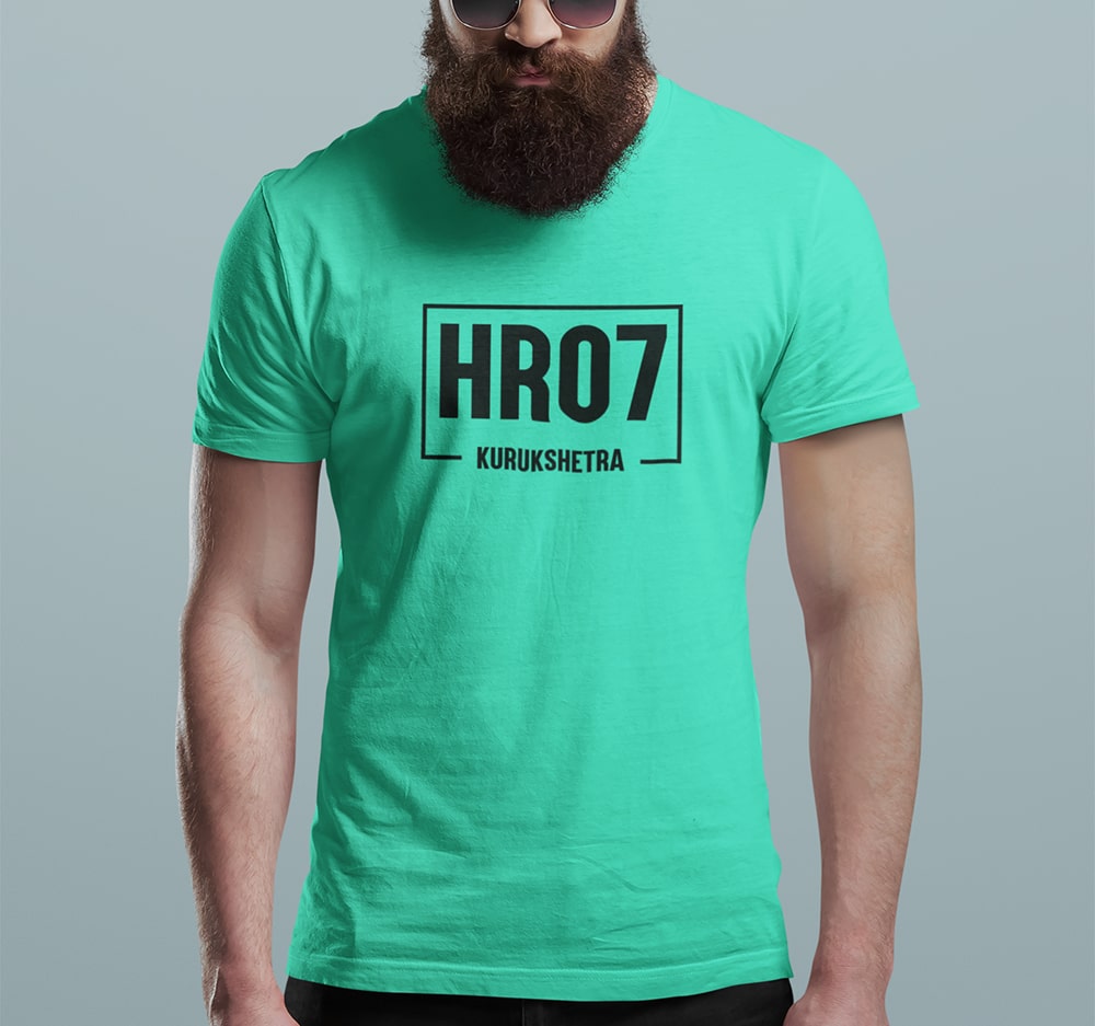 HR 07 Kurukshetra Haryana RTO T Shirt