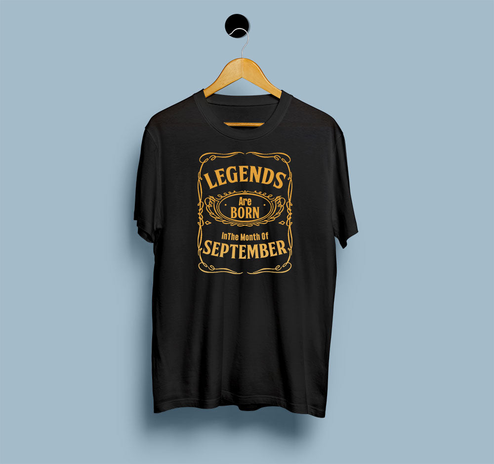 Legends Are Born In September - Men T Shirt