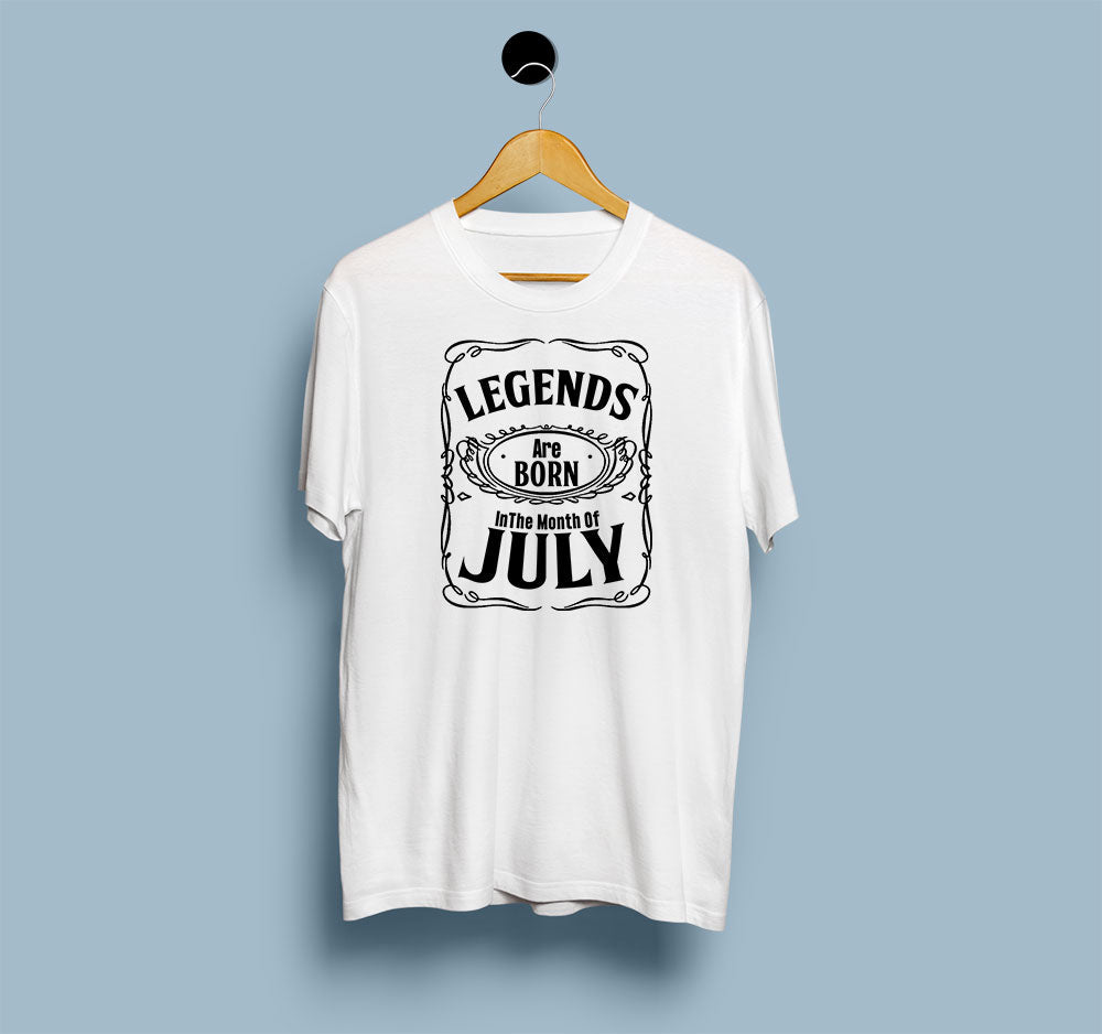 Legends Are Born In July - Men T Shirt