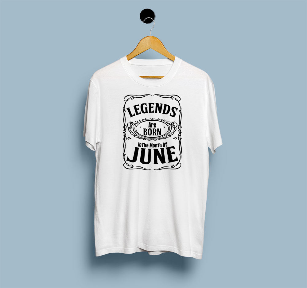 Legends Are Born In June - Men T Shirt