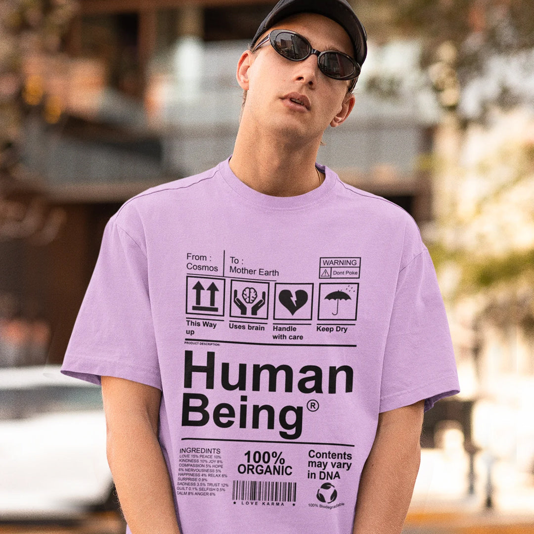 Human Being Oversized T shirt