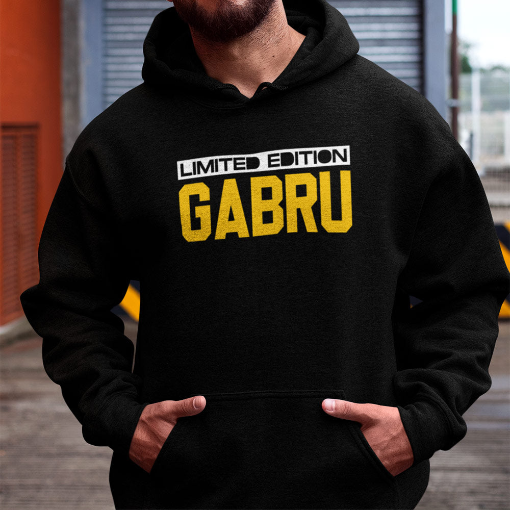 Limited Edition Gabru Men Punjabi Hoodie