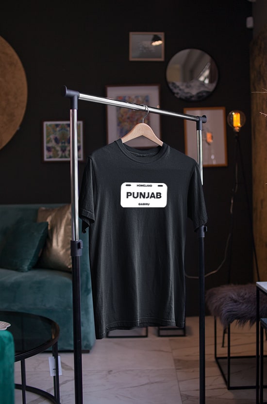 Homeland Punjab Gabru - Men Jogger & T Shirt