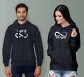 To Infinity And Beyond Couple Hoodies