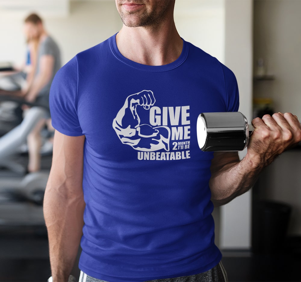 Give Me Month Gym T Shirt For Men - Main Image