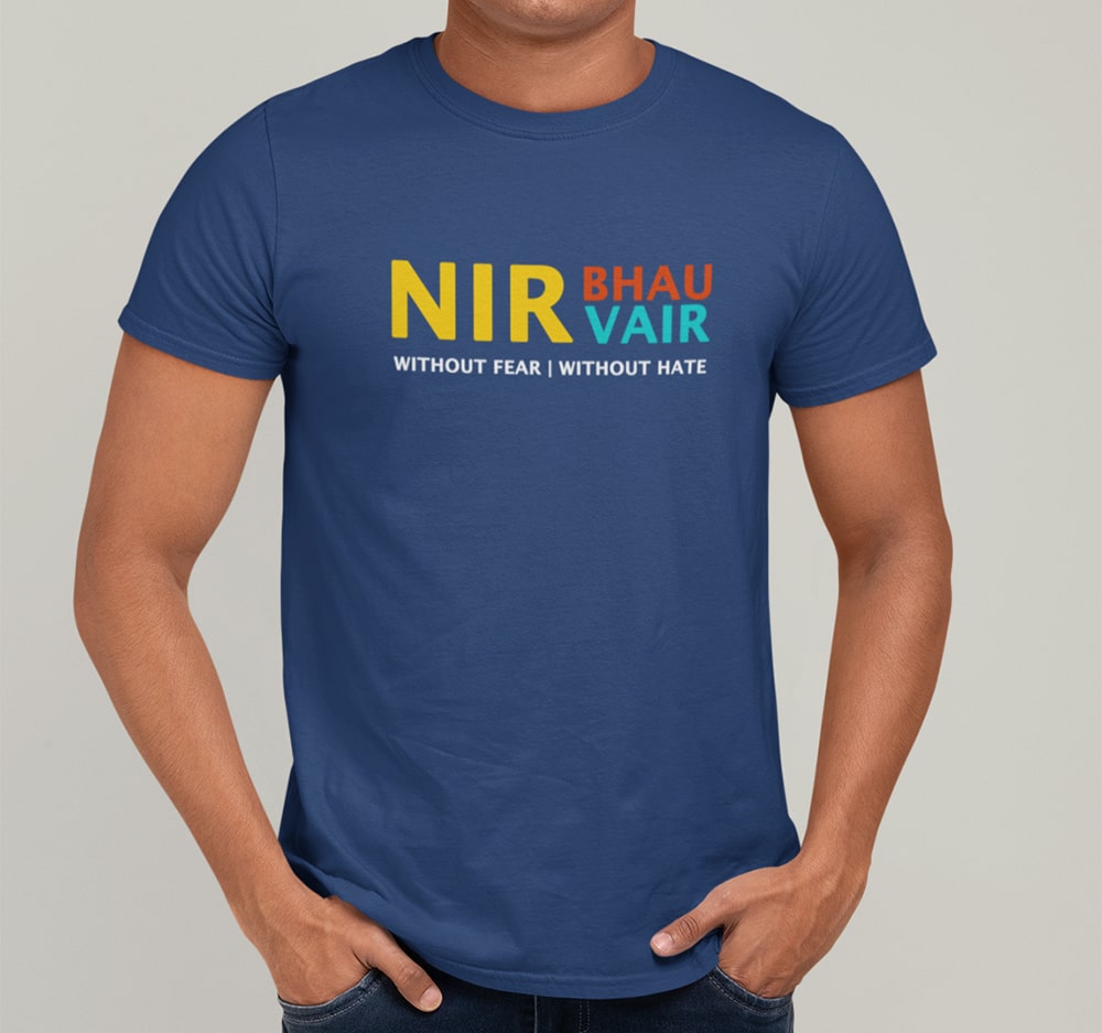 nirbhau nirvair t shirt