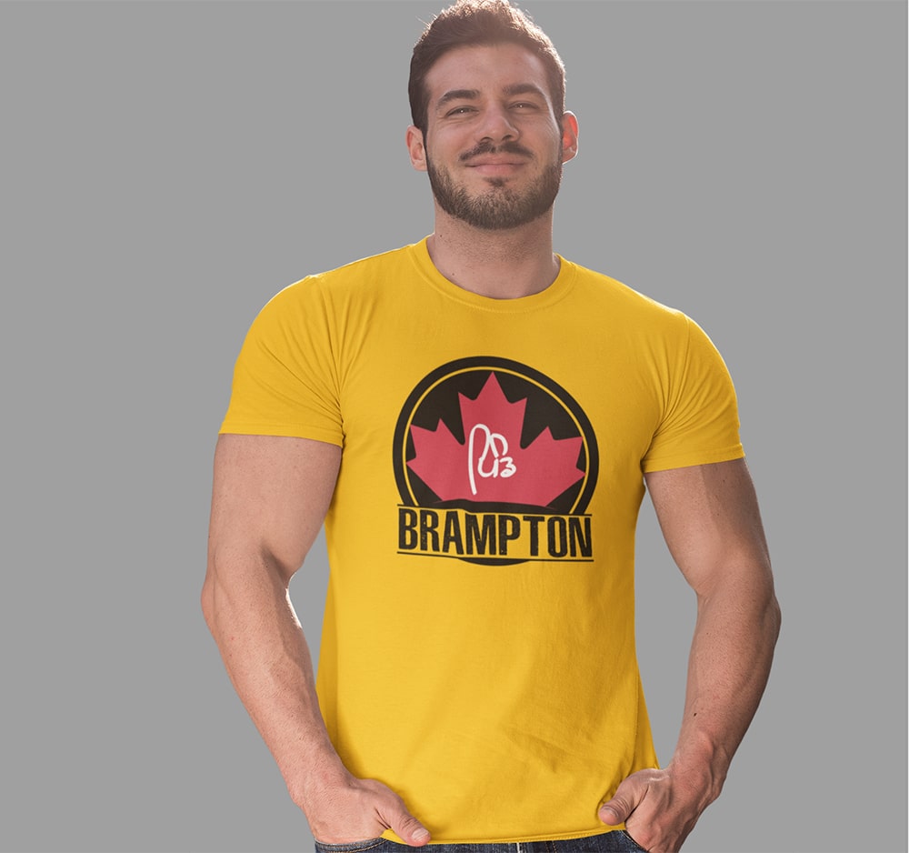 Pind Brampton - Men Punjabi T Shirt
