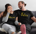 Prince Princess Couple T Shirts