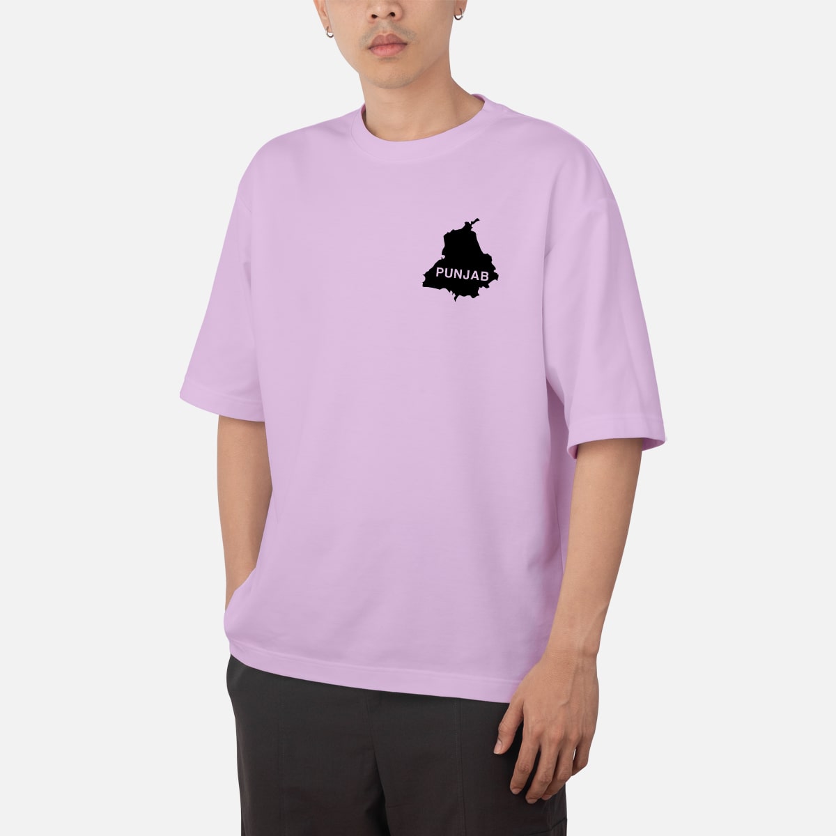 PANJAB OVERSIZED FADED T-SHIRT