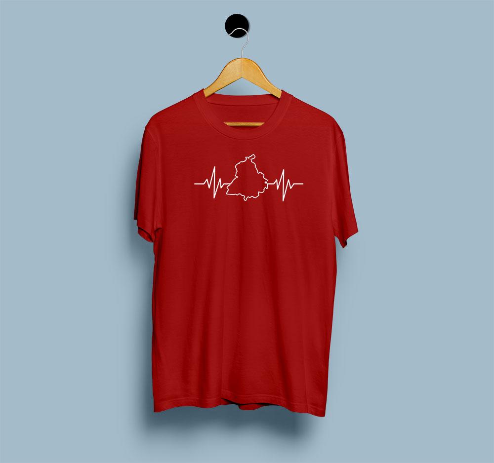 Punjab Heartbeat - Men T-Shirt