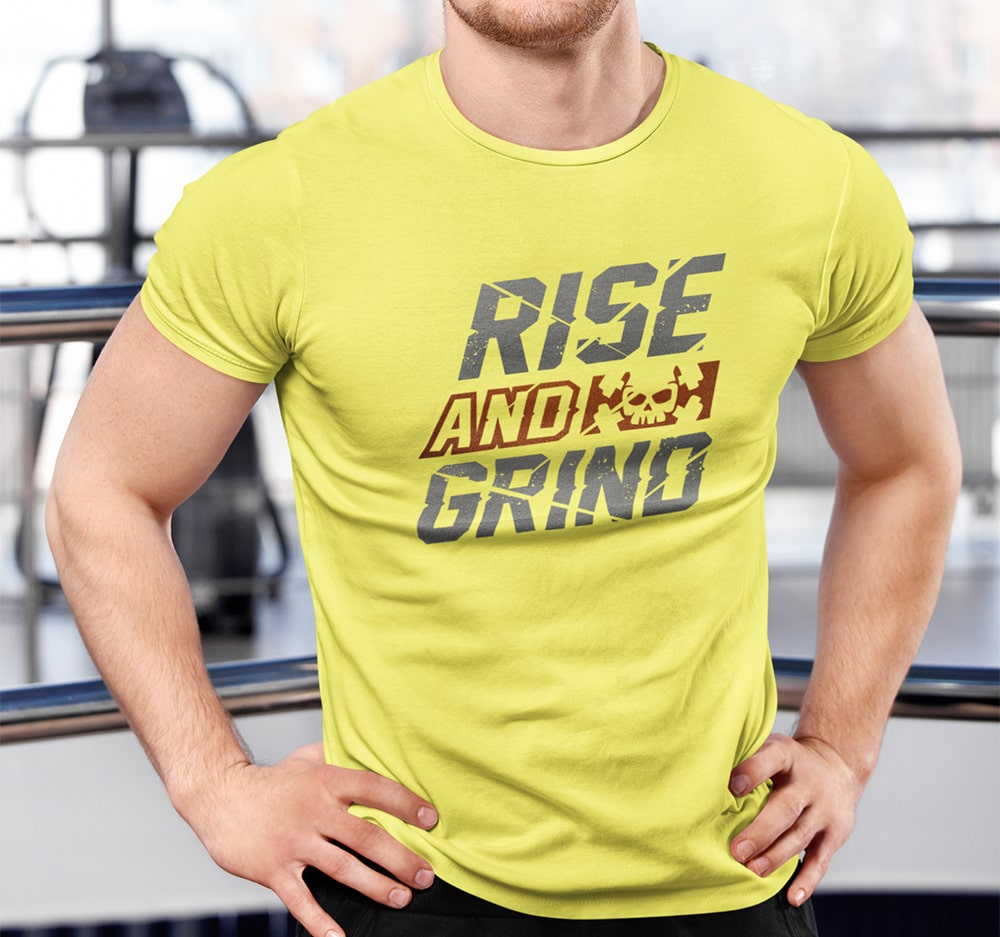 Rise and Grind Gym T Shirt
