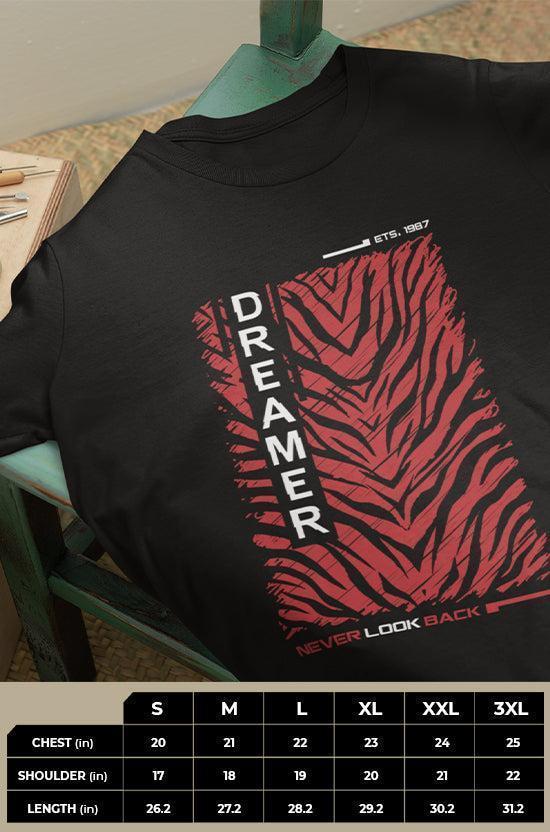 Dreamer - Women Graphic Lycra T-Shirt