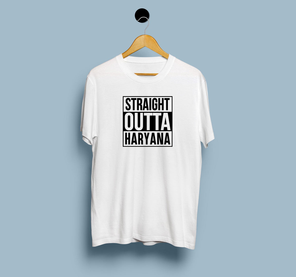 Straight Outta Haryana T Shirt