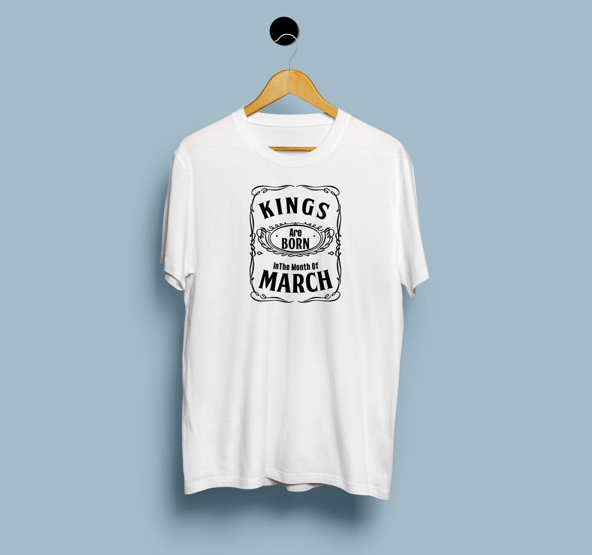 Kings Are Born In March - Men T Shirt