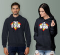 The Boss Couple Hoodies
