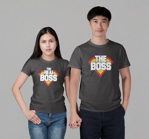 The Boss Couple T Shirts