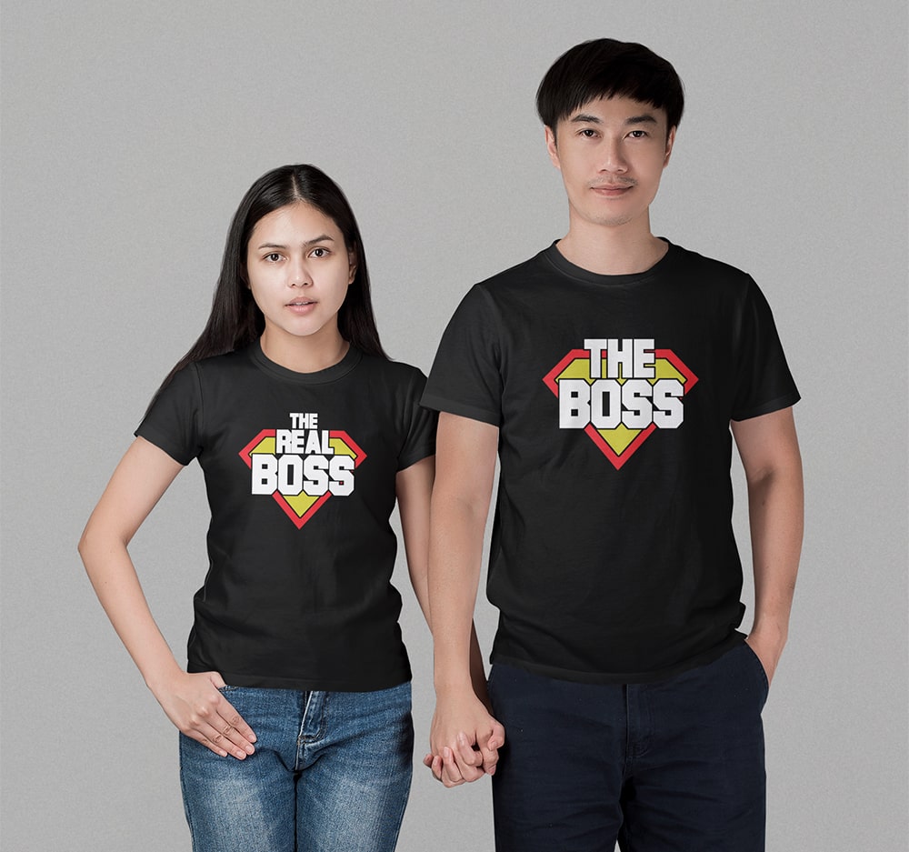 The Boss Couple T Shirts