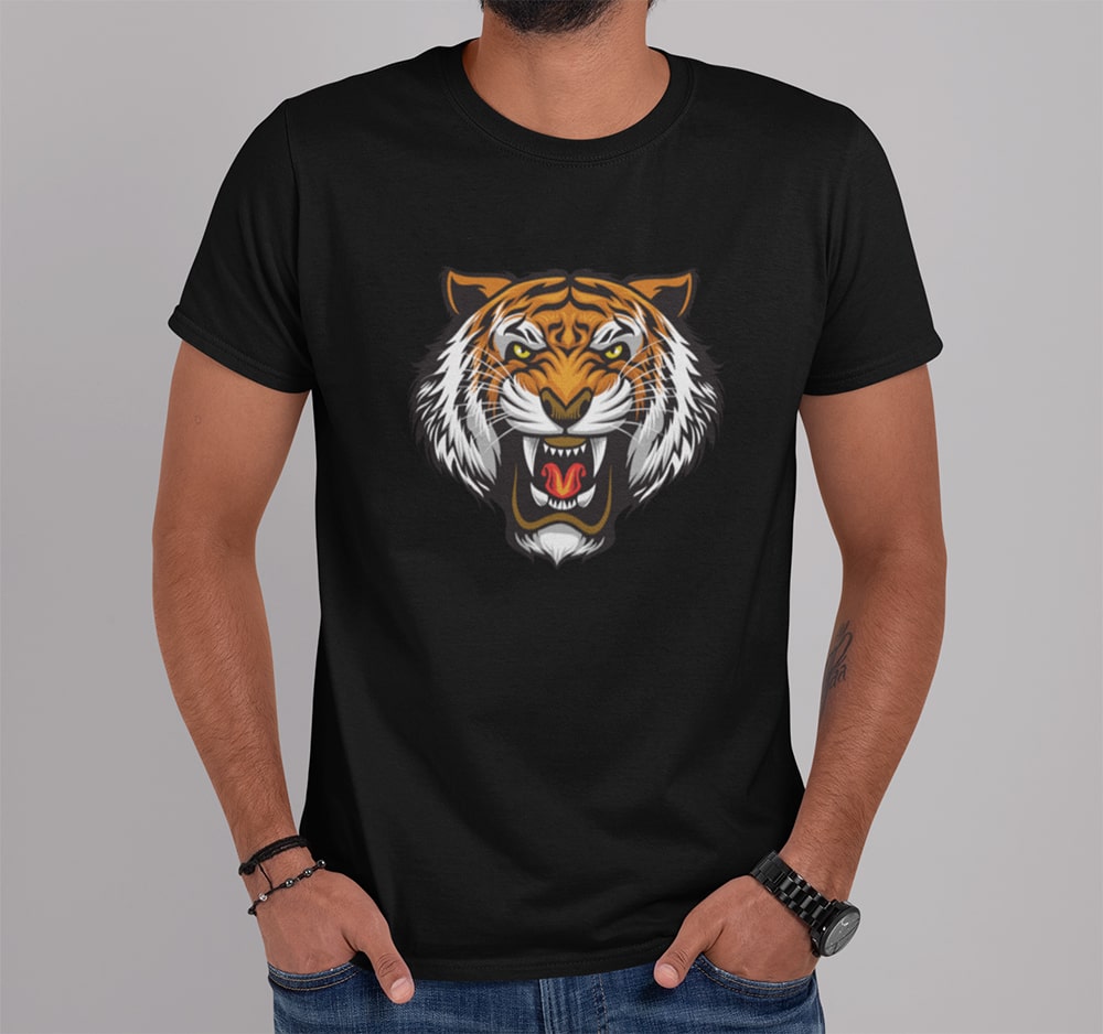 Tiger Graphic T Shirt