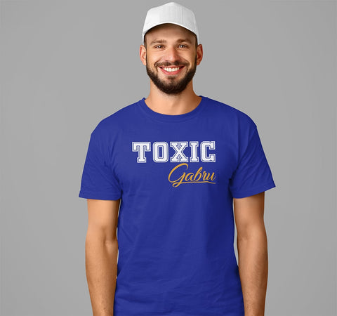 Toxic Gabru - Men Punjabi T Shirt