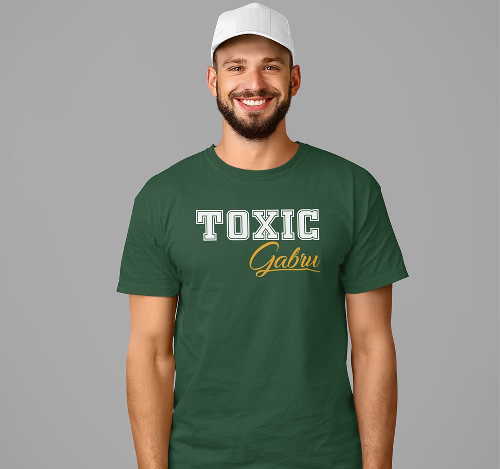 Toxic Gabru - Men Punjabi T Shirt