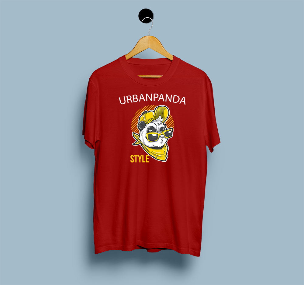 Panda T Shirt - Buy Custom Printed Graphics T Shirts Online for Men ...