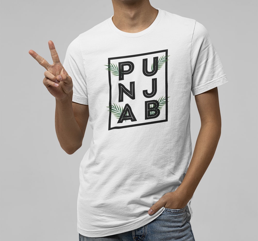 Punjab Leaf Men Punjabi T Shirts