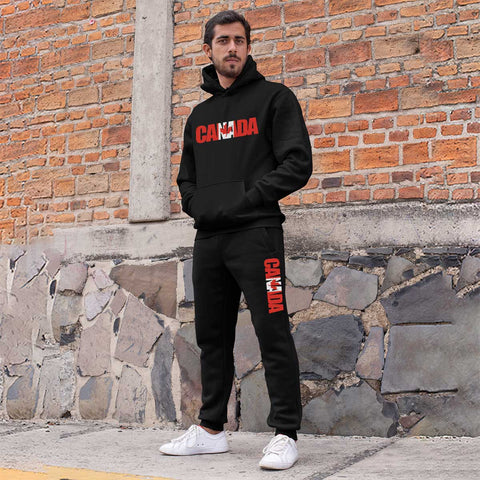 Canada Men Tracksuit Jogger and Hoodie