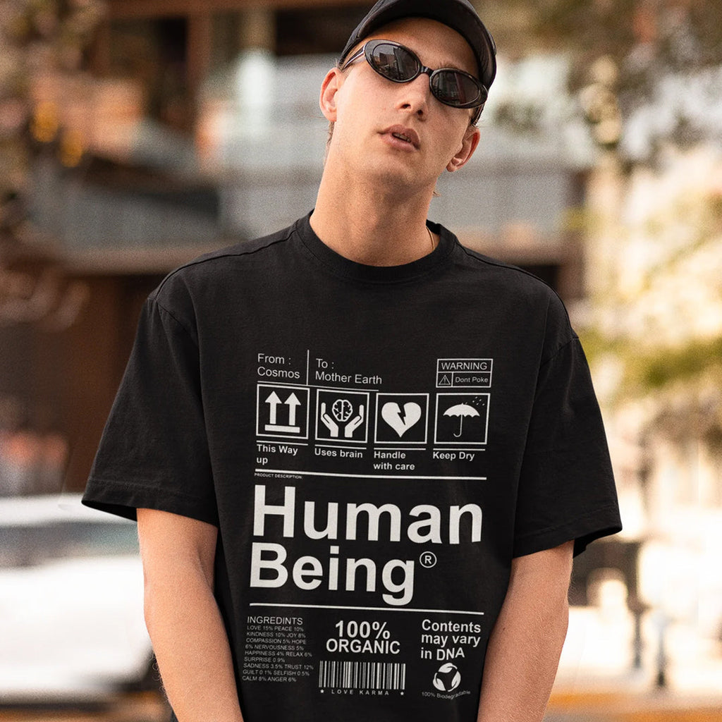 Human Being Oversized T shirt