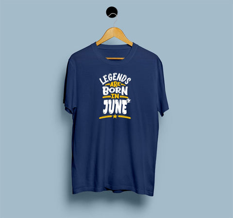 Legends Are Born In June - Men T Shirt