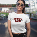 Brown Kudi Crop Top