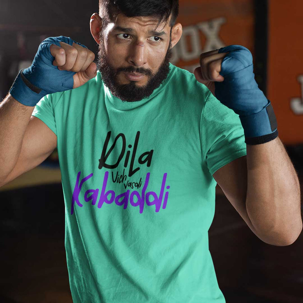 Dil Vich Vassdi Kabaddi - Men T Shirt