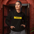 Farmer Women Black Hoodie