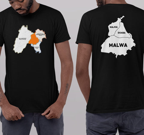 Majha Doaba Malwa Punjabi T Shirt