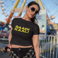 gaadi kaali crop top