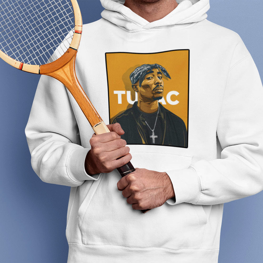 Tupac Printed Hoodie