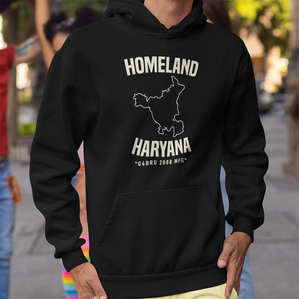 Homeland Haryana Men Hoodie